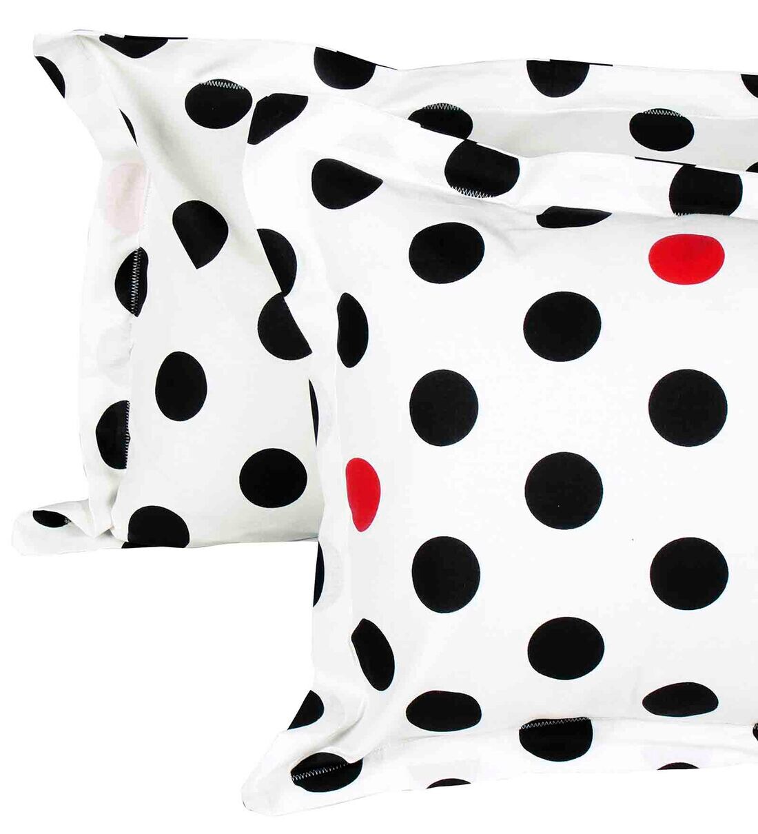 Buy White Abstract 186 TC 100 Cotton Double Queen Size Bedsheet With 2