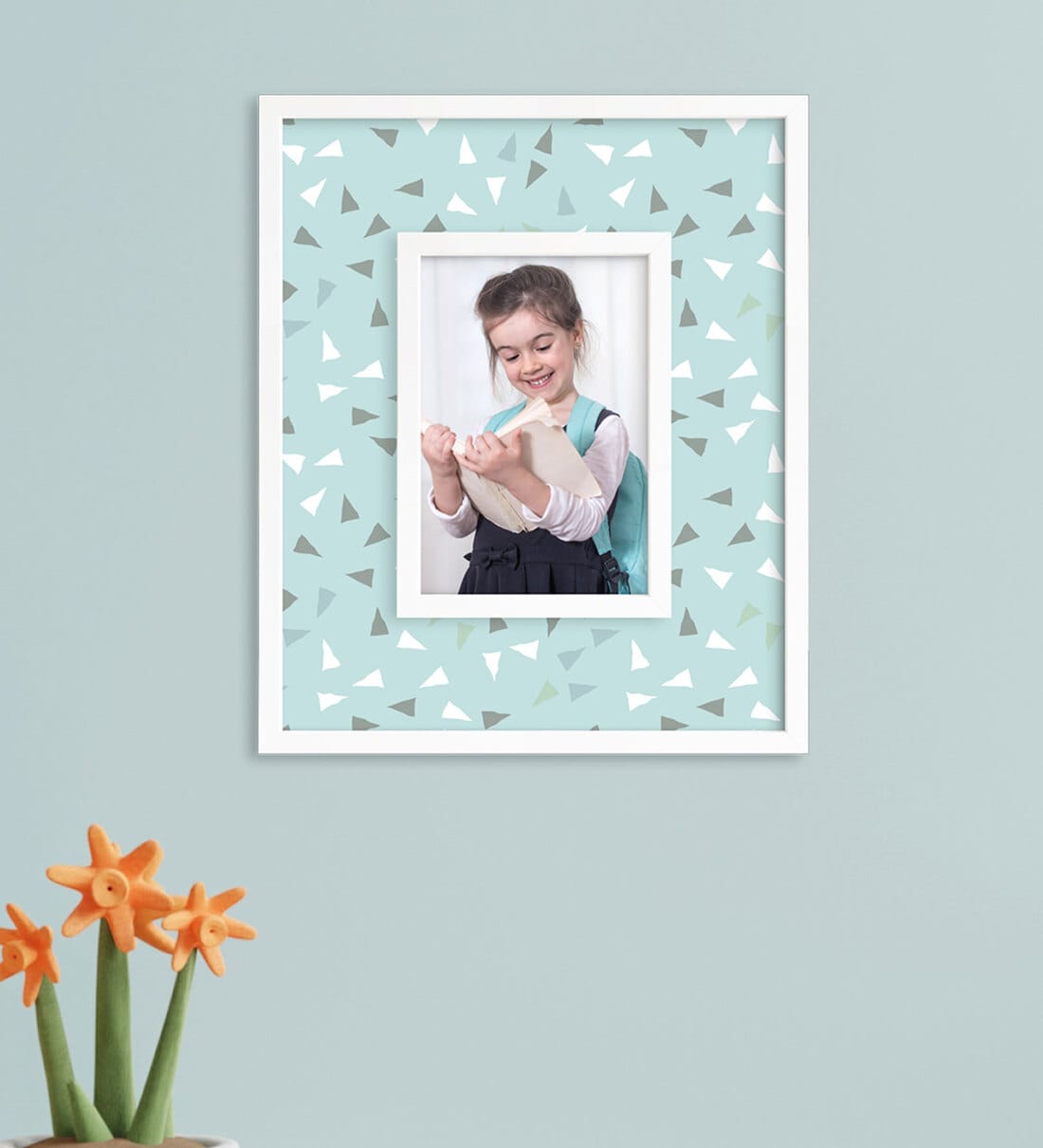 Buy White Wooden Wall Hanging Photo Frame Online Single Photo frames