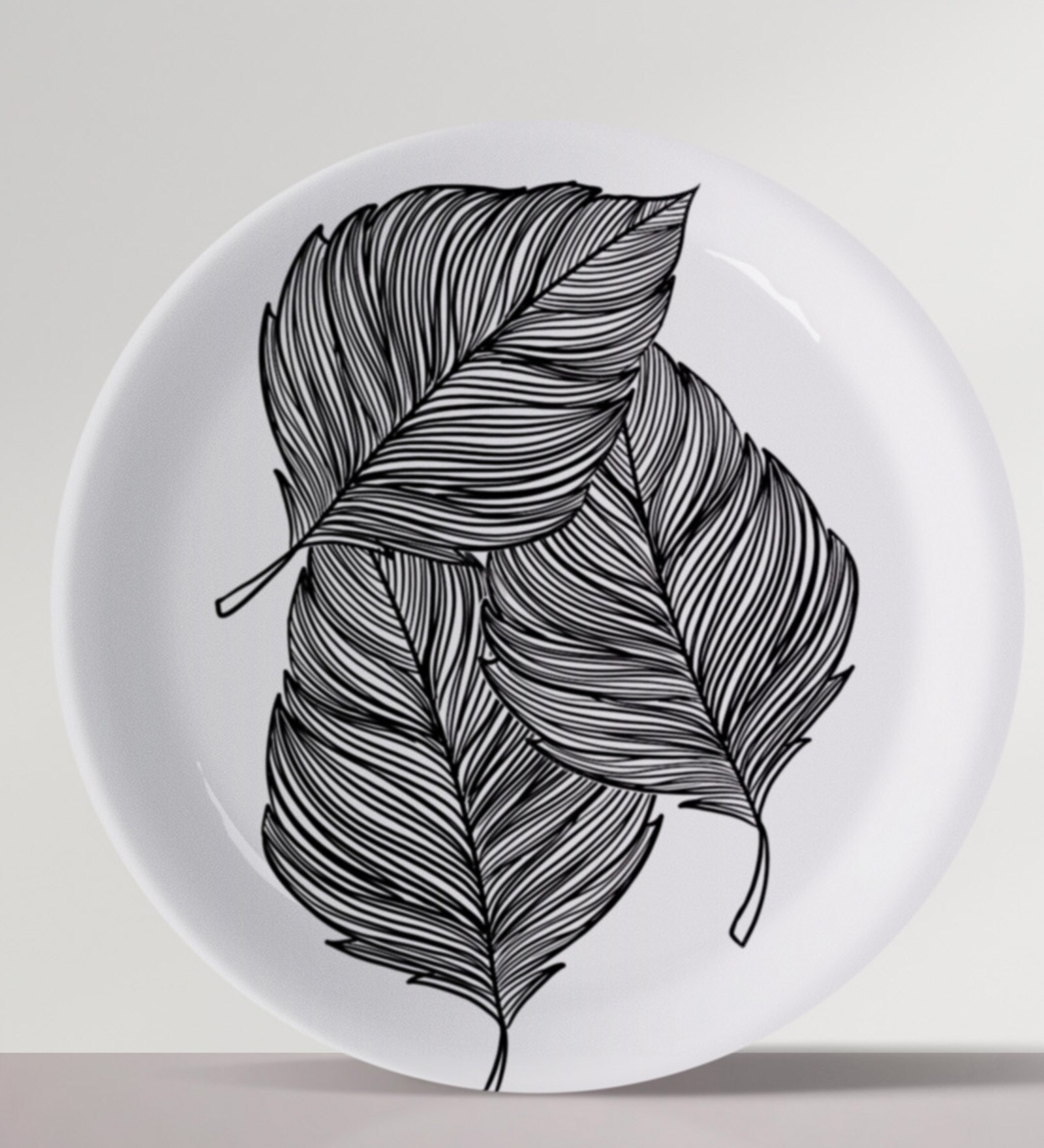 Whimsical Lines Wall Plate
