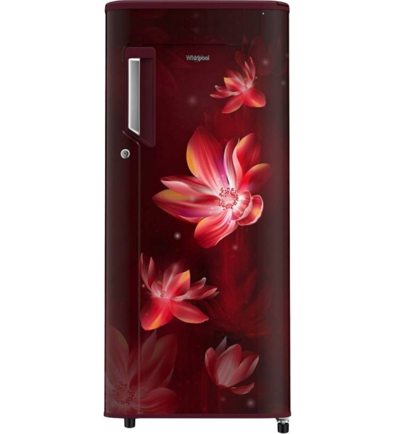 Whirlpool 200L Direct Cool Single Door 3 Star Refrigerator  (Wine Flower Rain, 215 IMPC PRM 3S)
