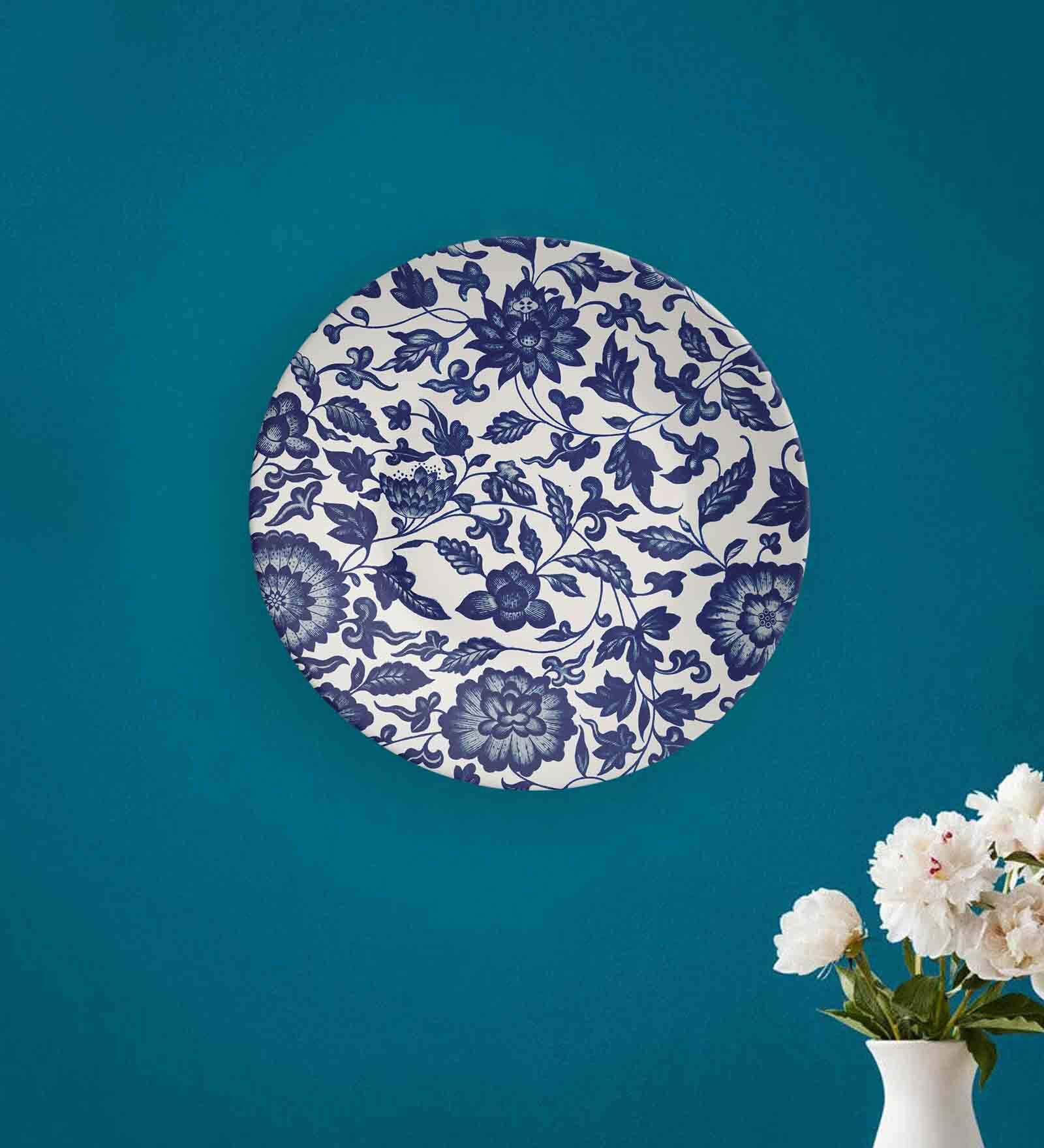 Whispering Multicolour Ceramic Wall Plate