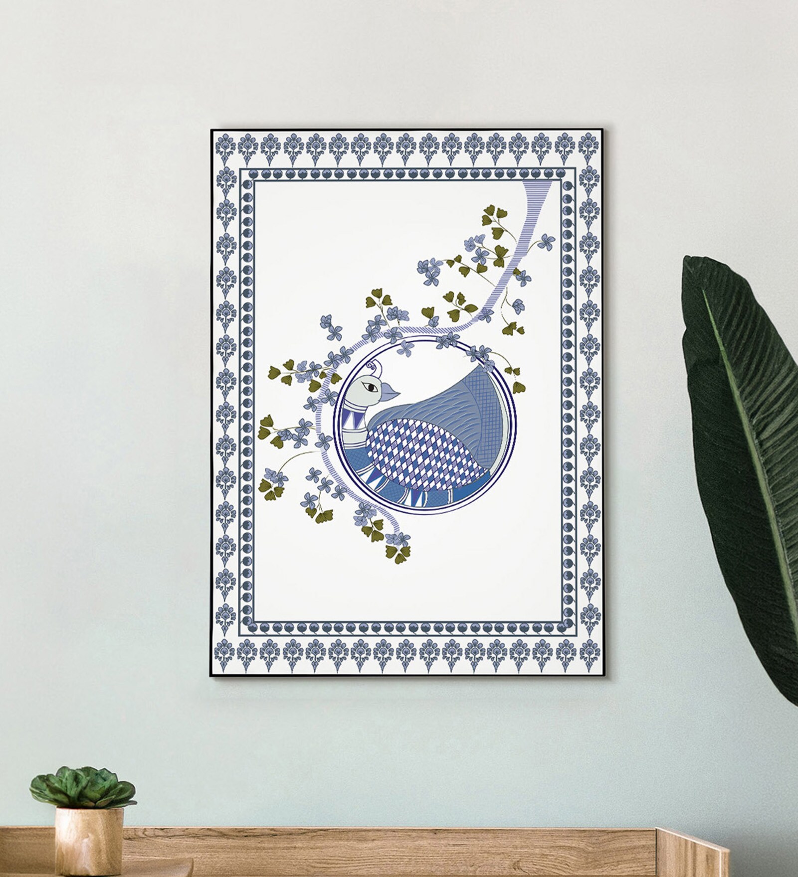 Whispers Of The Indigo Moon Wall Art Print