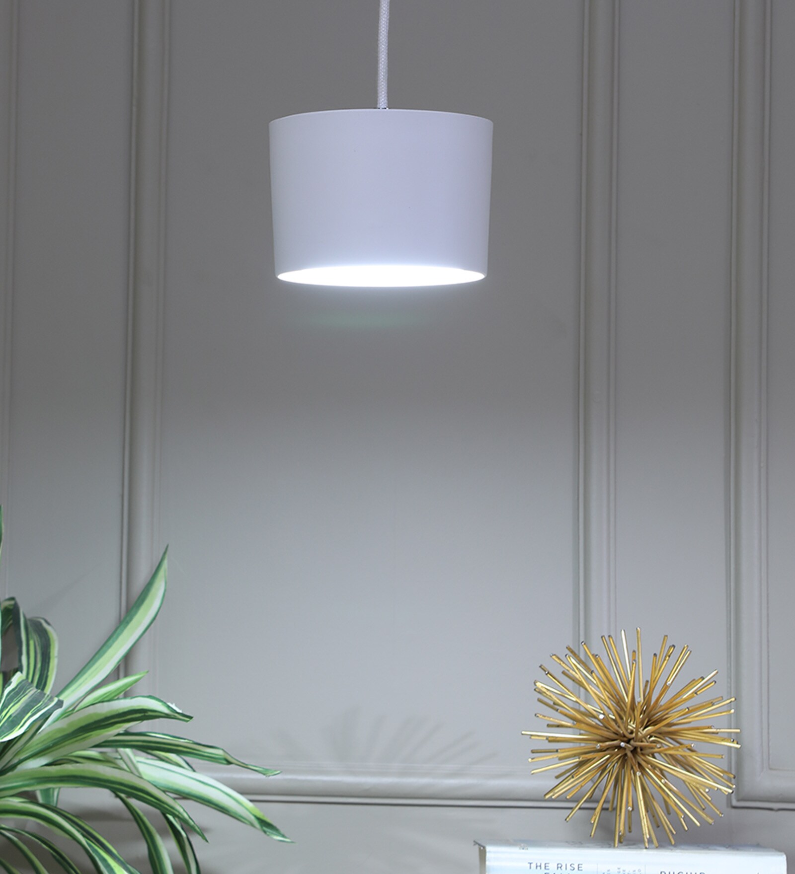 Wipro Halo Plus 15 Watt Pendant Mounted White LED Down lighter (Cool White)