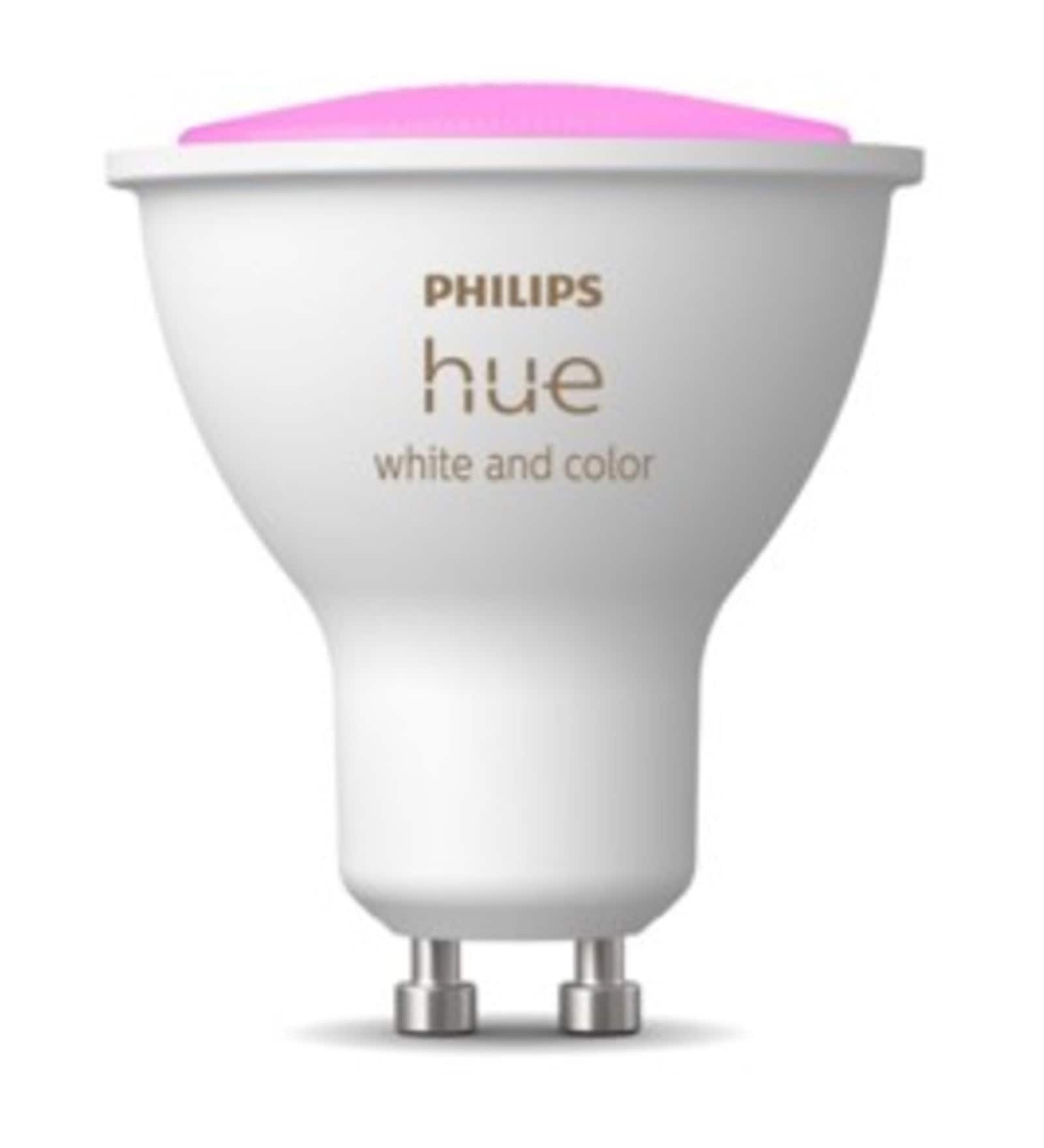 White 7W  Huewca 5.7W Gu10  350 lm Smart Bulb