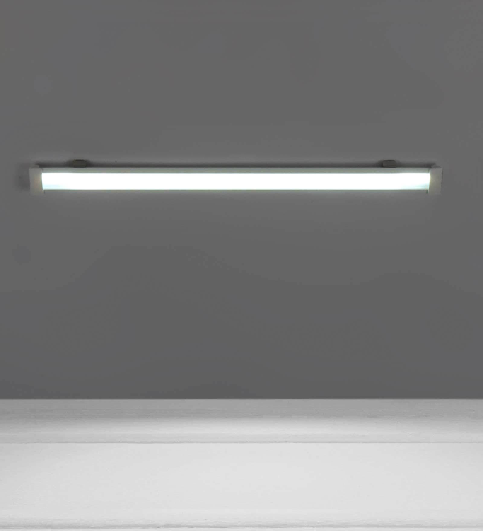 White Aluminium & Acrylic Led Strip Light