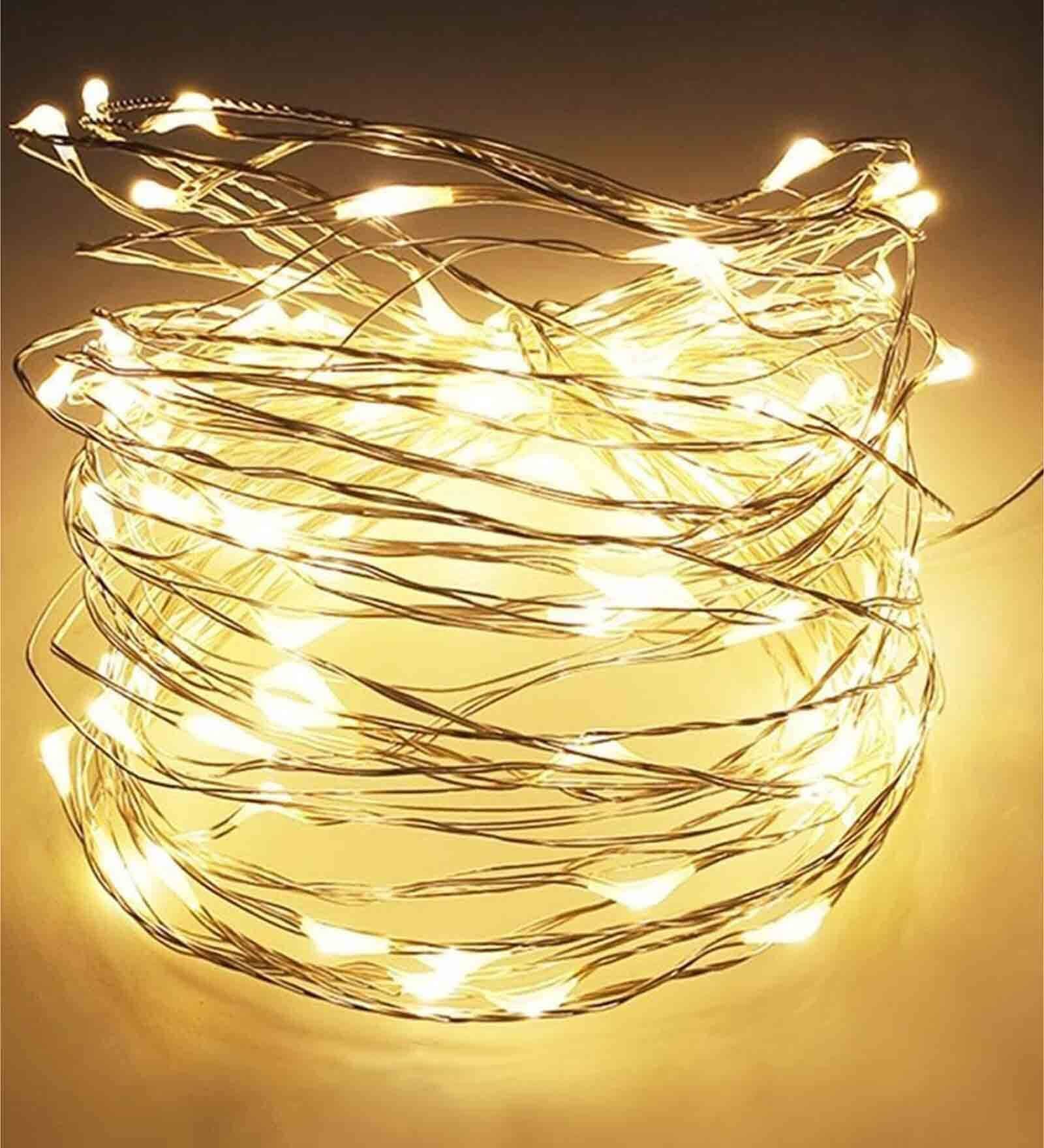 Lyon White and Yellow 10 Meter LED String Light