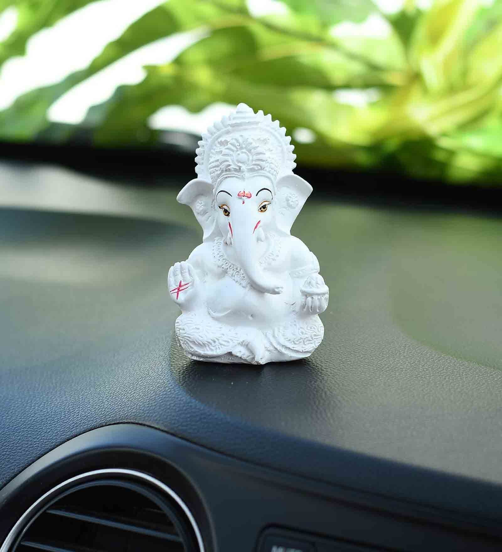 Ganesha - Handmade Ceramic God Idol (1.5 in)