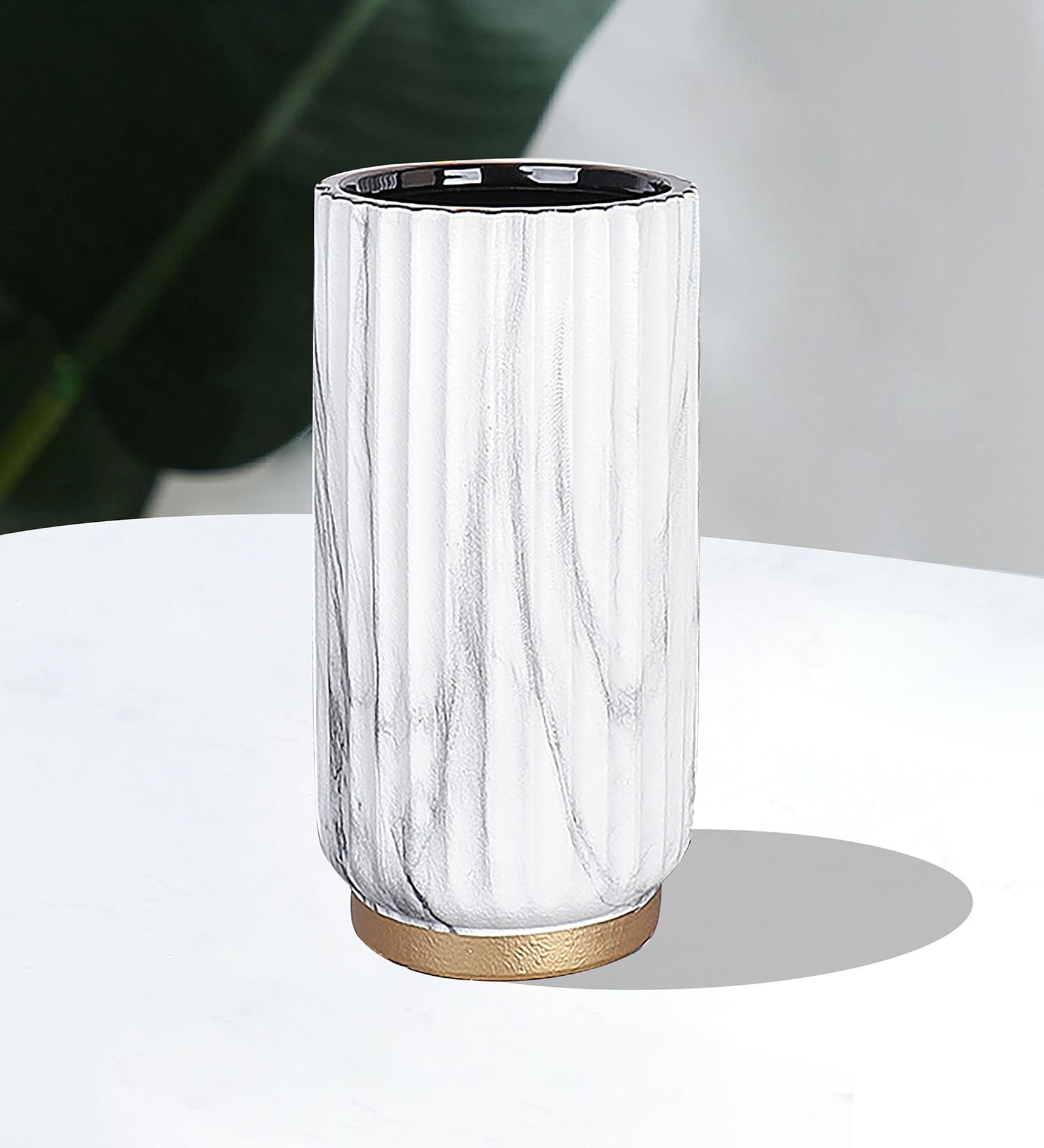 White Ceramic Table Vase