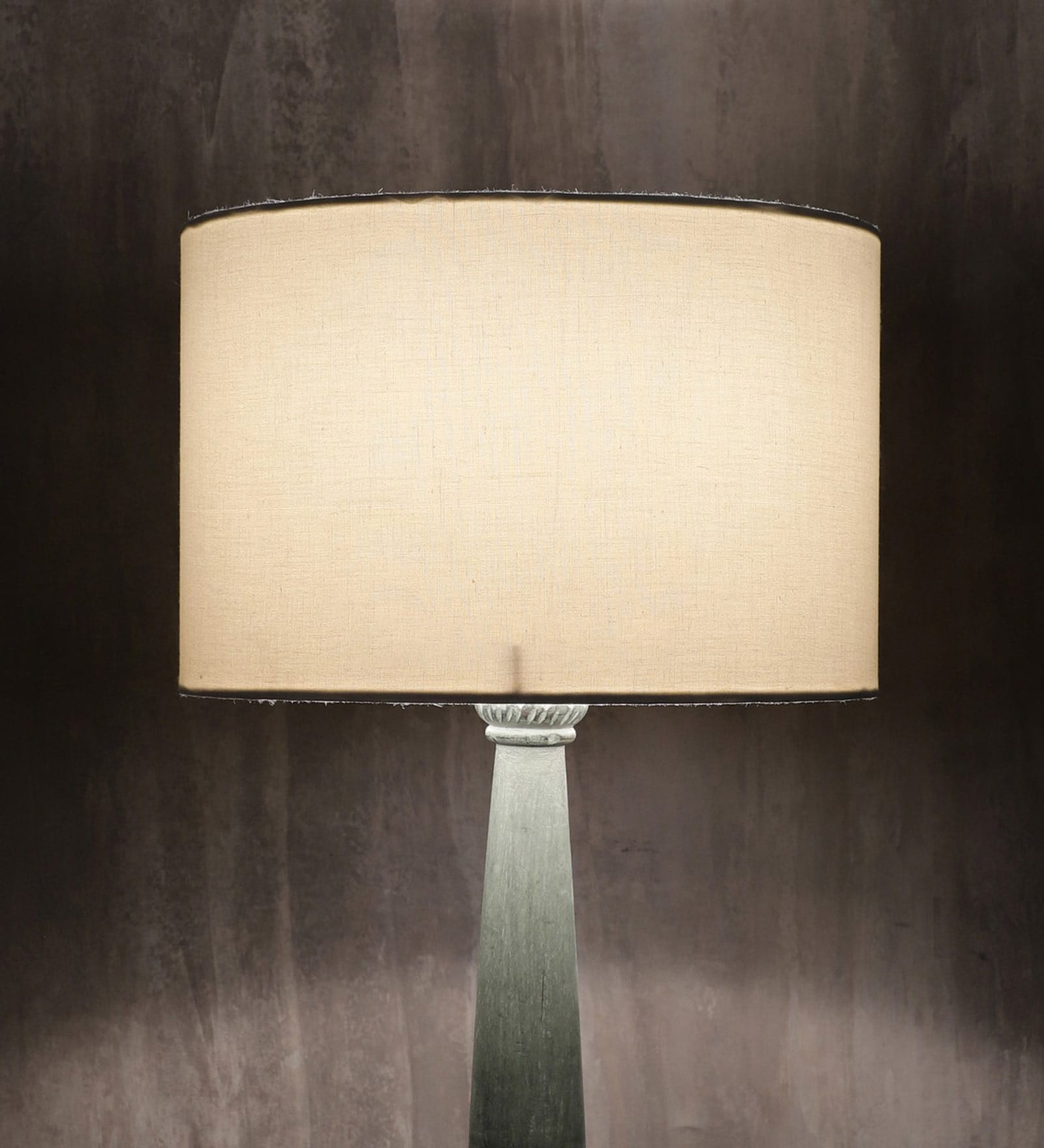 Lolita White Cotton Fabric Solid Lampshade