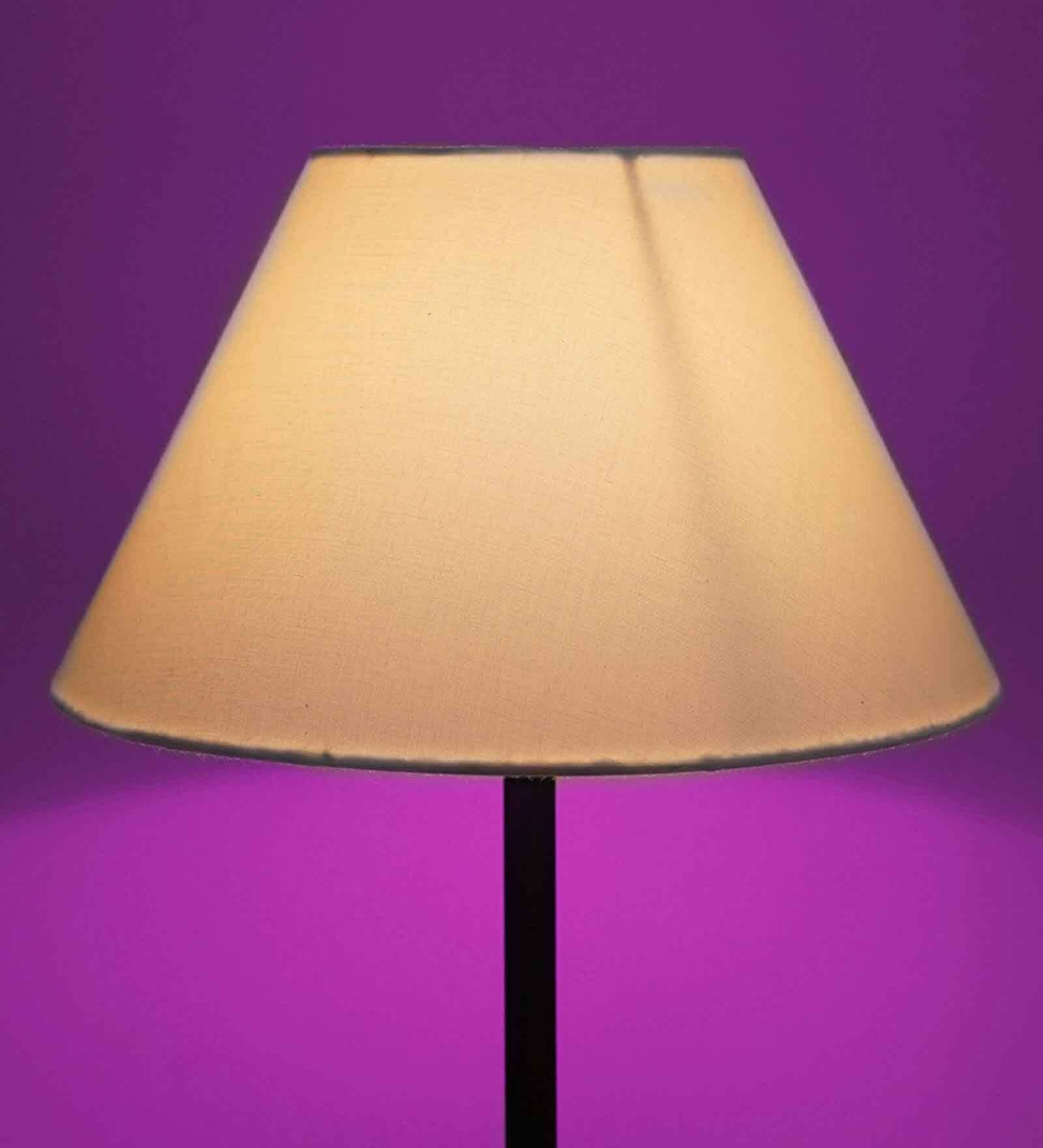 White Cotton Lamp Shade