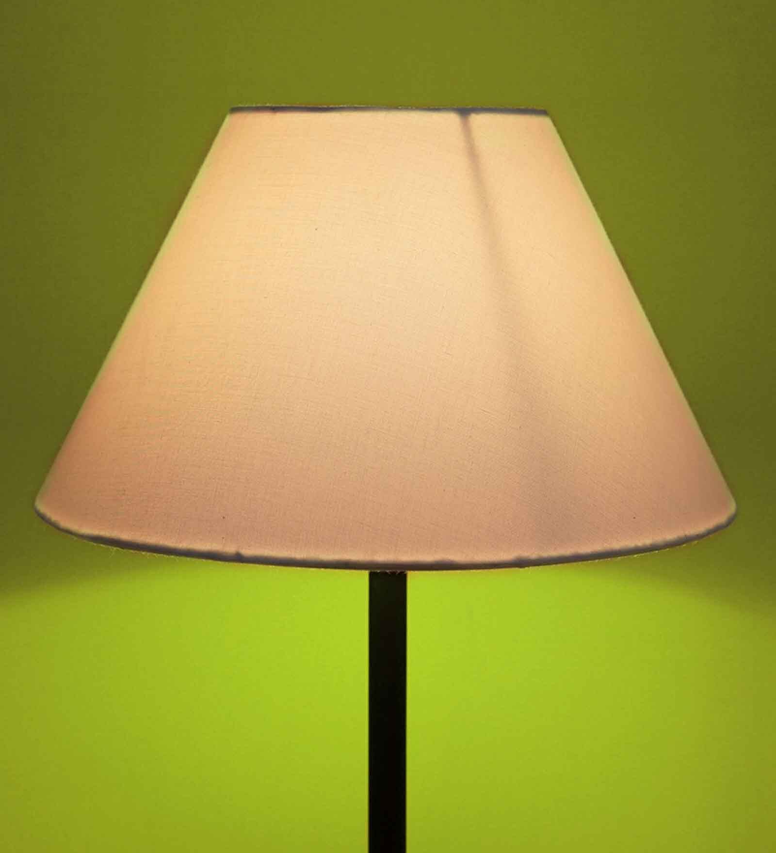 White Cotton Lamp Shade