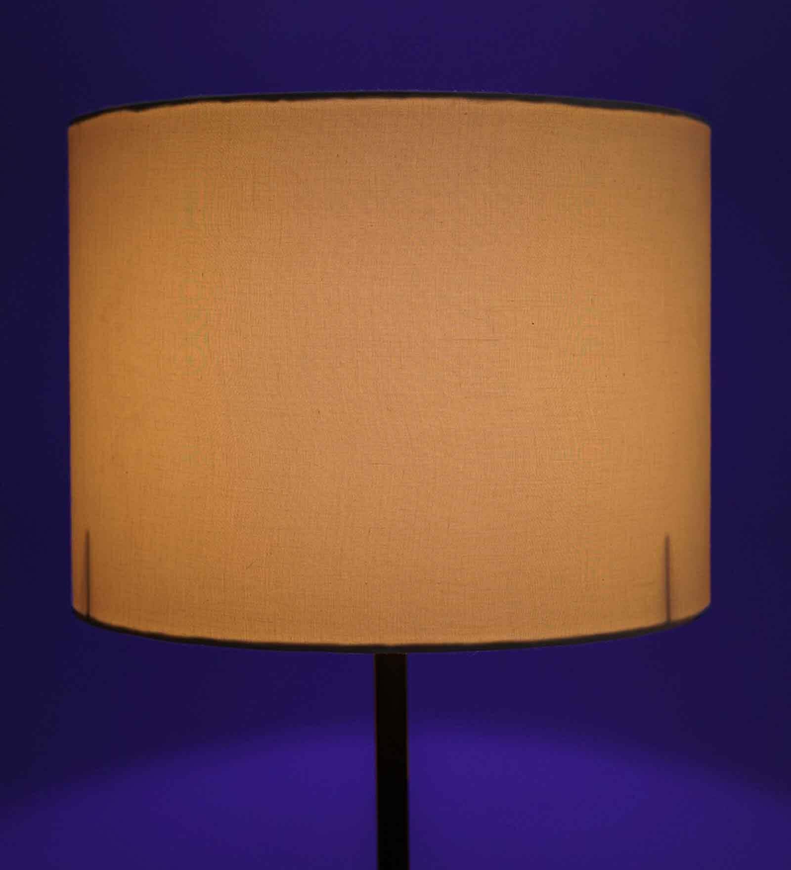 White Cotton Lamp Shade