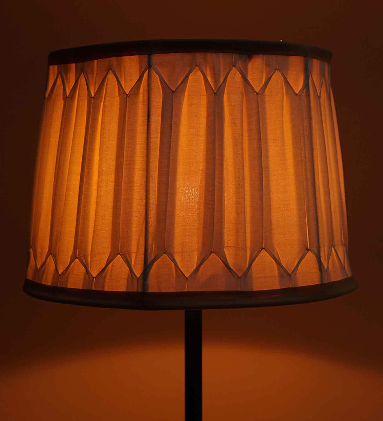 White Cotton Lamp Shade