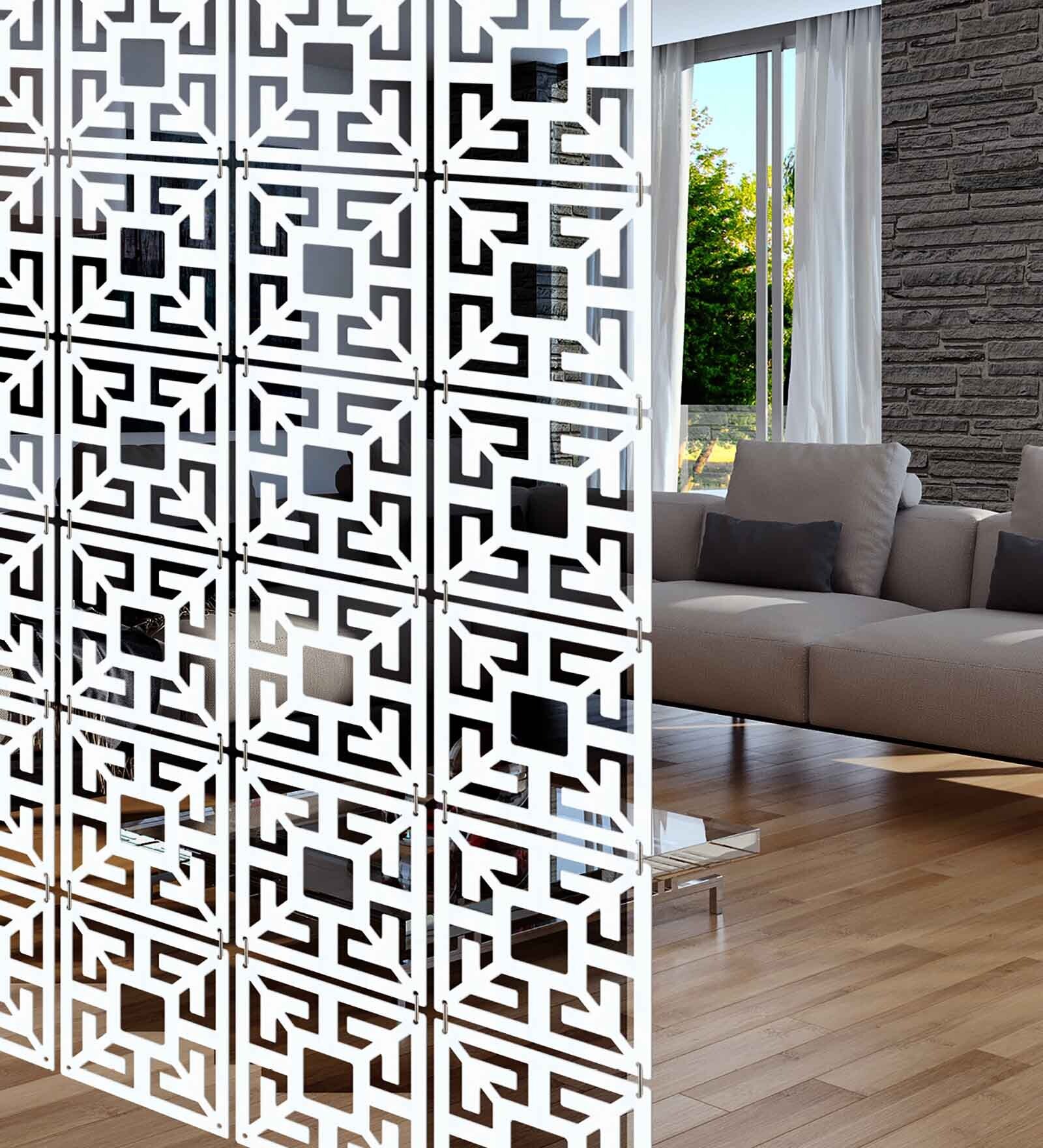 White Rctangular Divder Buy White Engineered Wood Hanging Divider at 22% OFF by Olive Tree ...