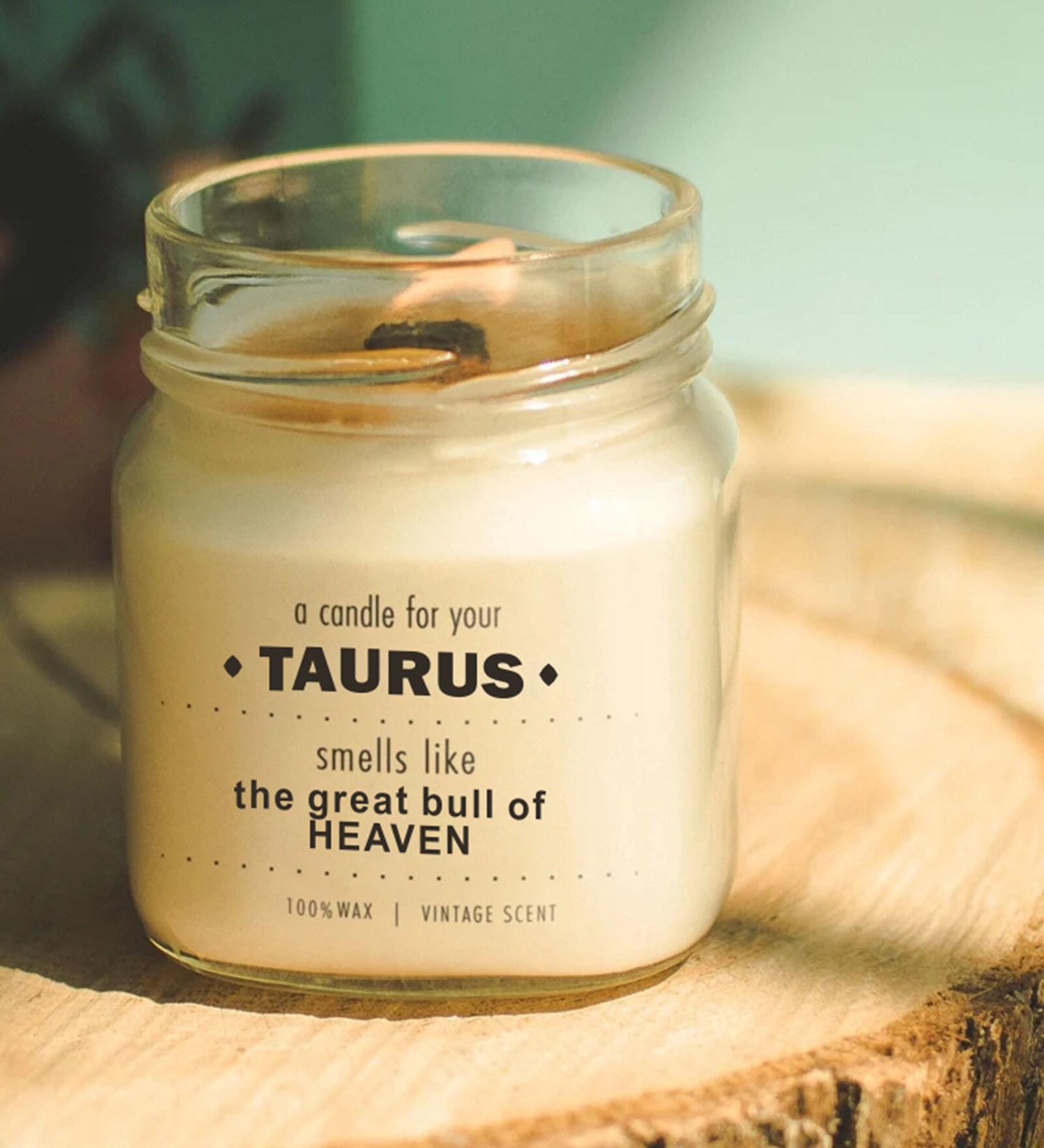 White Glass Bite Fragrance Aroma Scented Candles