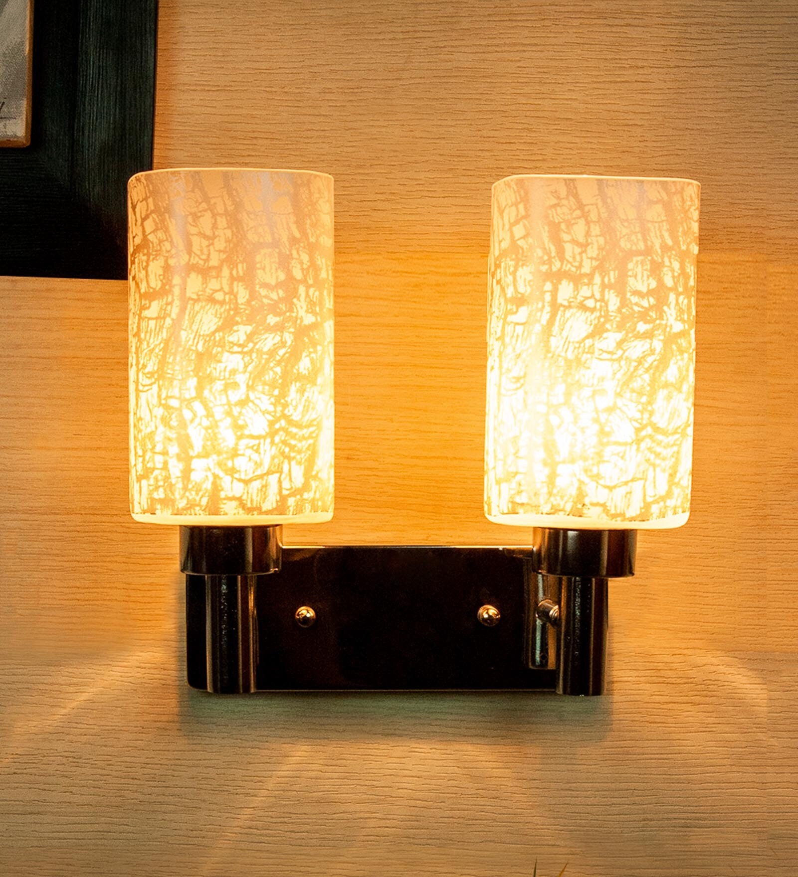 Buy White Glass Wall Light by Kapoor LampShades at 41 OFF by Kapoor Lampshades Pepperfry