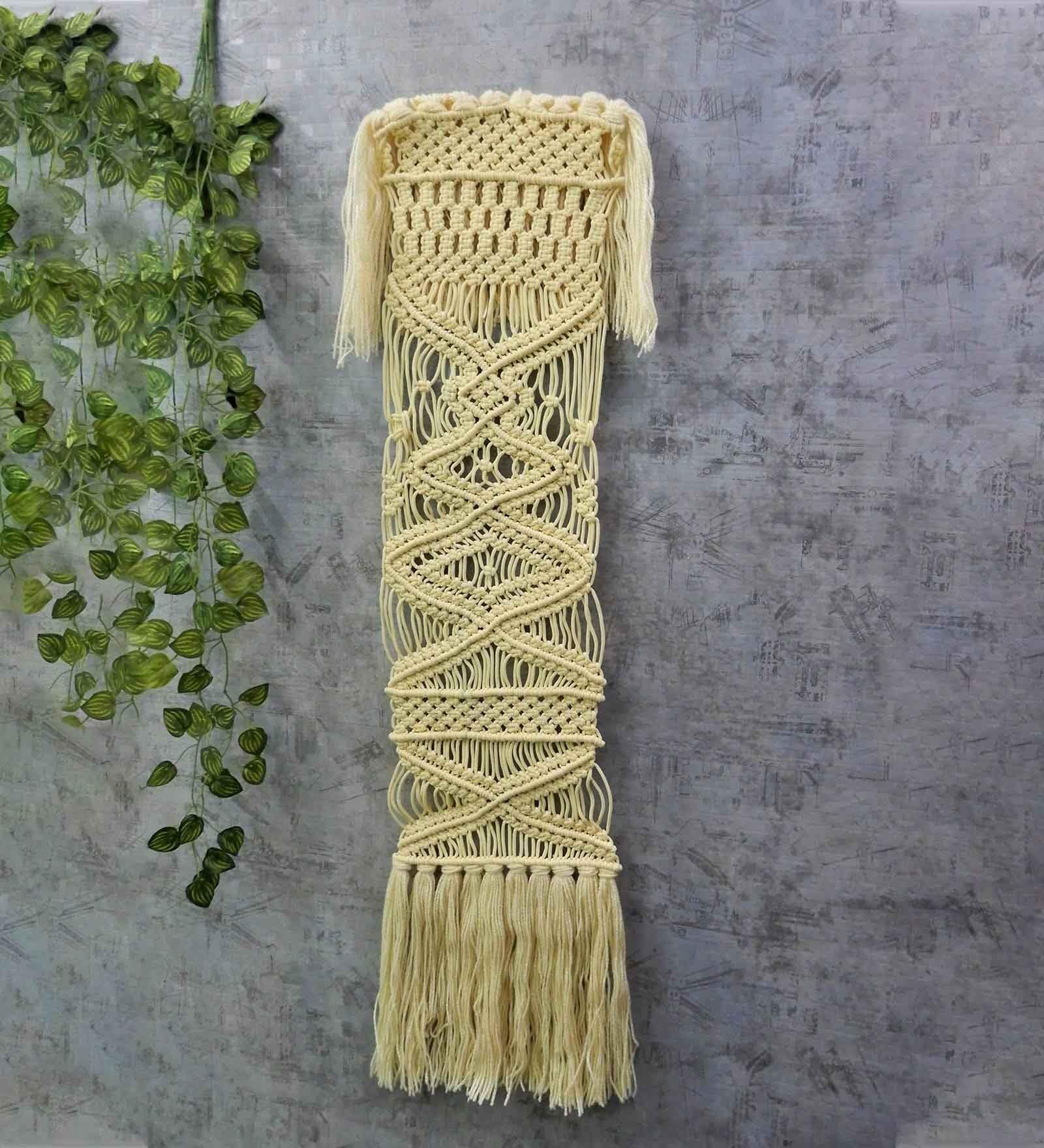 White Handmade Wooden Wall Art