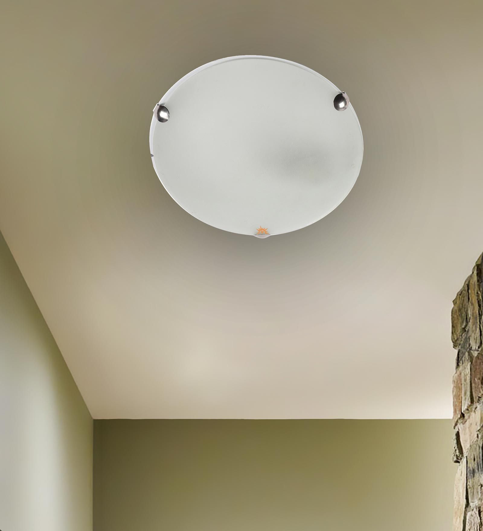 Euphoria White Iron Ceiling Flush Mount