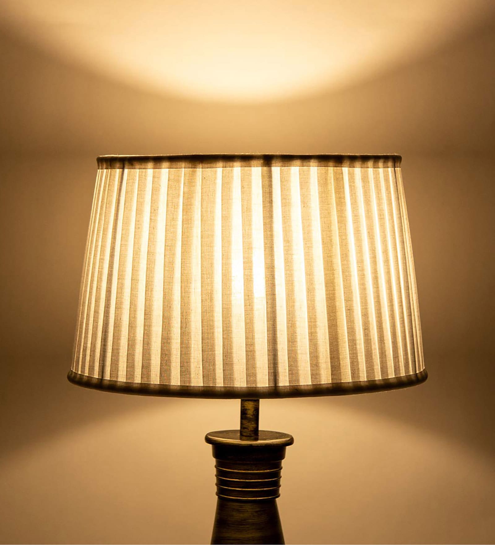 White Ivory Cotton Knife Lampshade
