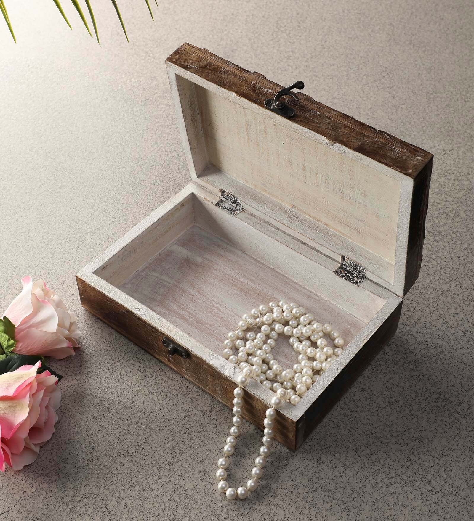 Buy Brown Mango Wood Jewellery Organiser at 9 OFF by The Urban Store