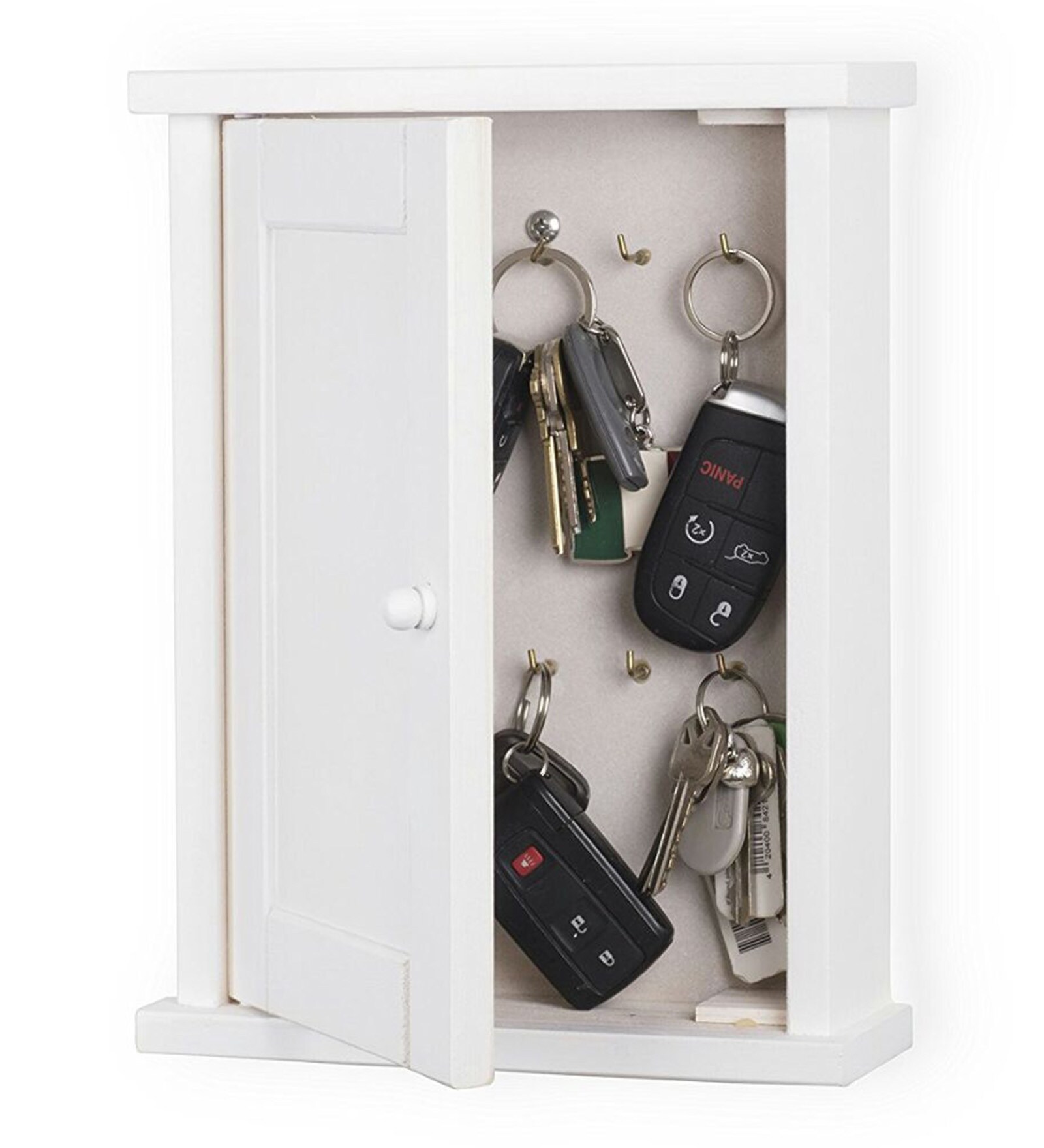 Buy White MDF Key Holder Box Key Holder by Qesyas at 100 OFF by Qesyas