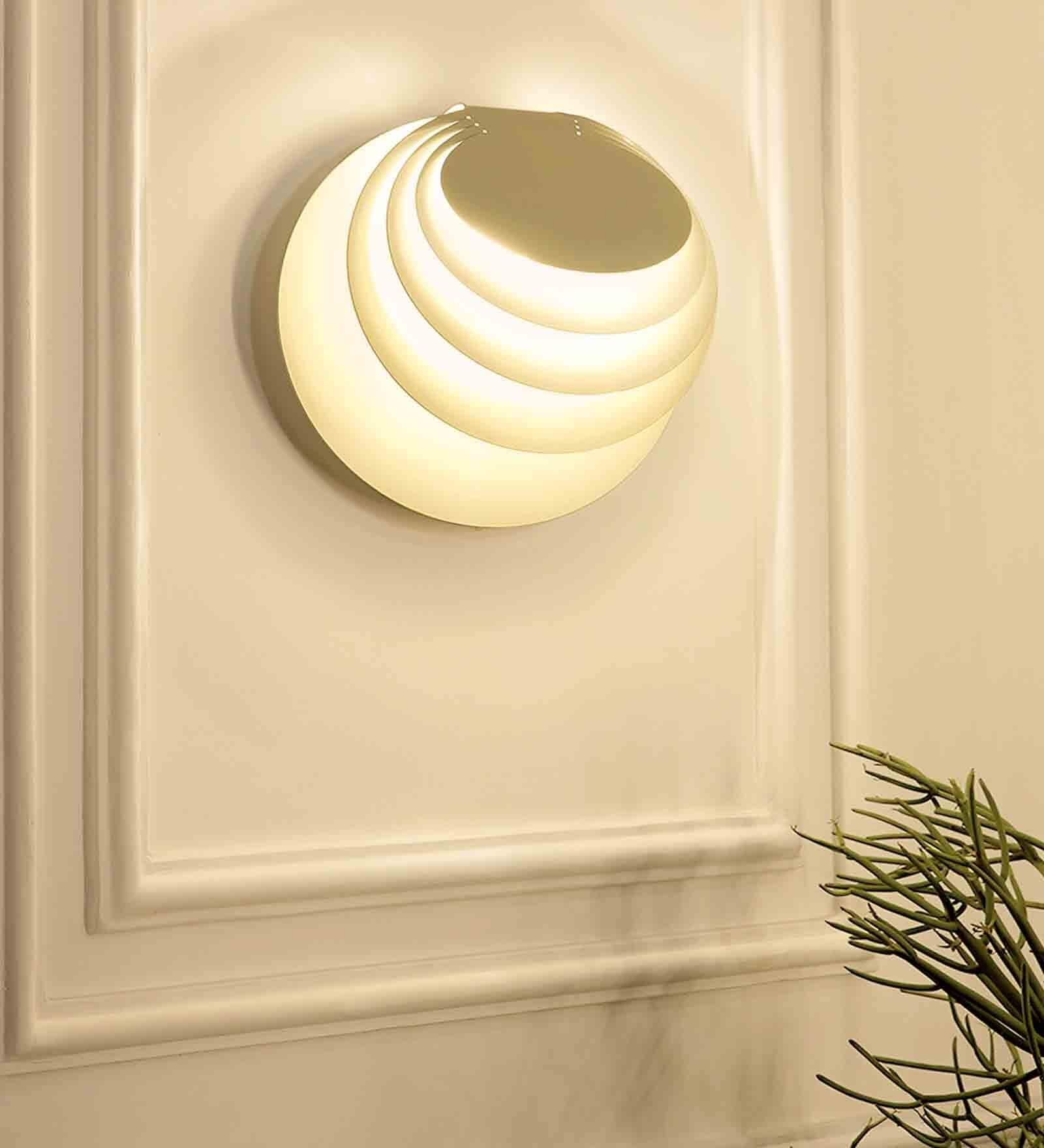 White Metal Flush Mounts