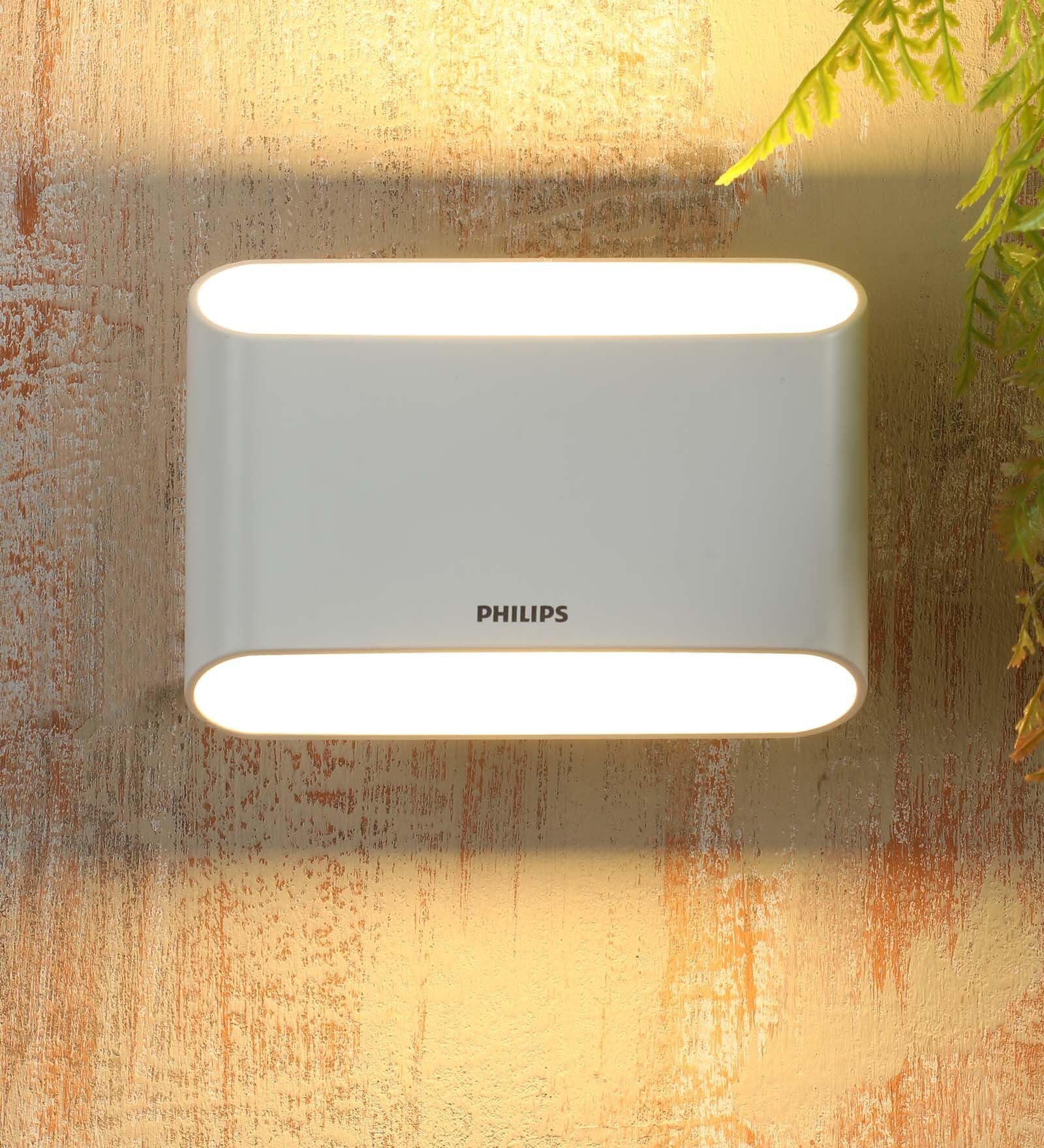 Buy White Metal Outdoor Wall Light by Philips at 27 OFF by Philips