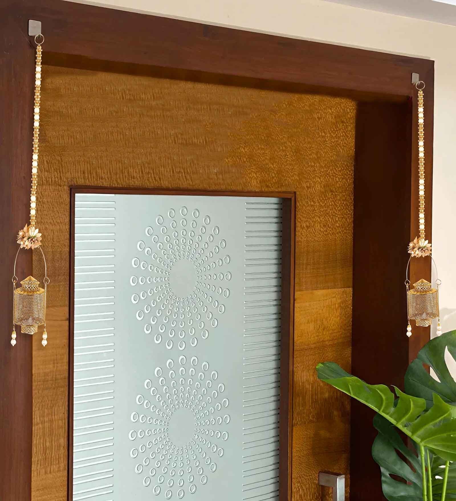 White Metal Hanging Toran