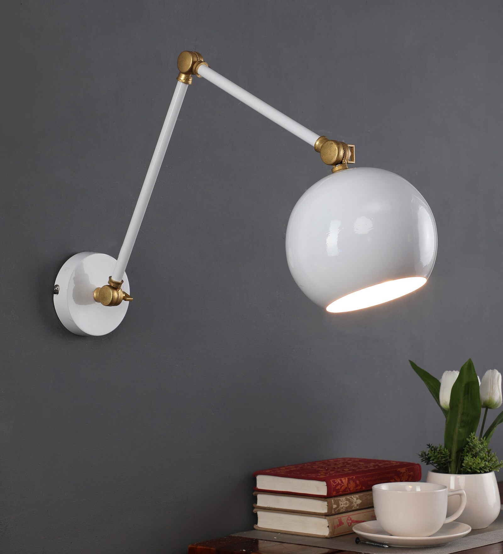 Buy White Metal Wall Sconces by Craftter at 42 OFF by Craftter Pepperfry