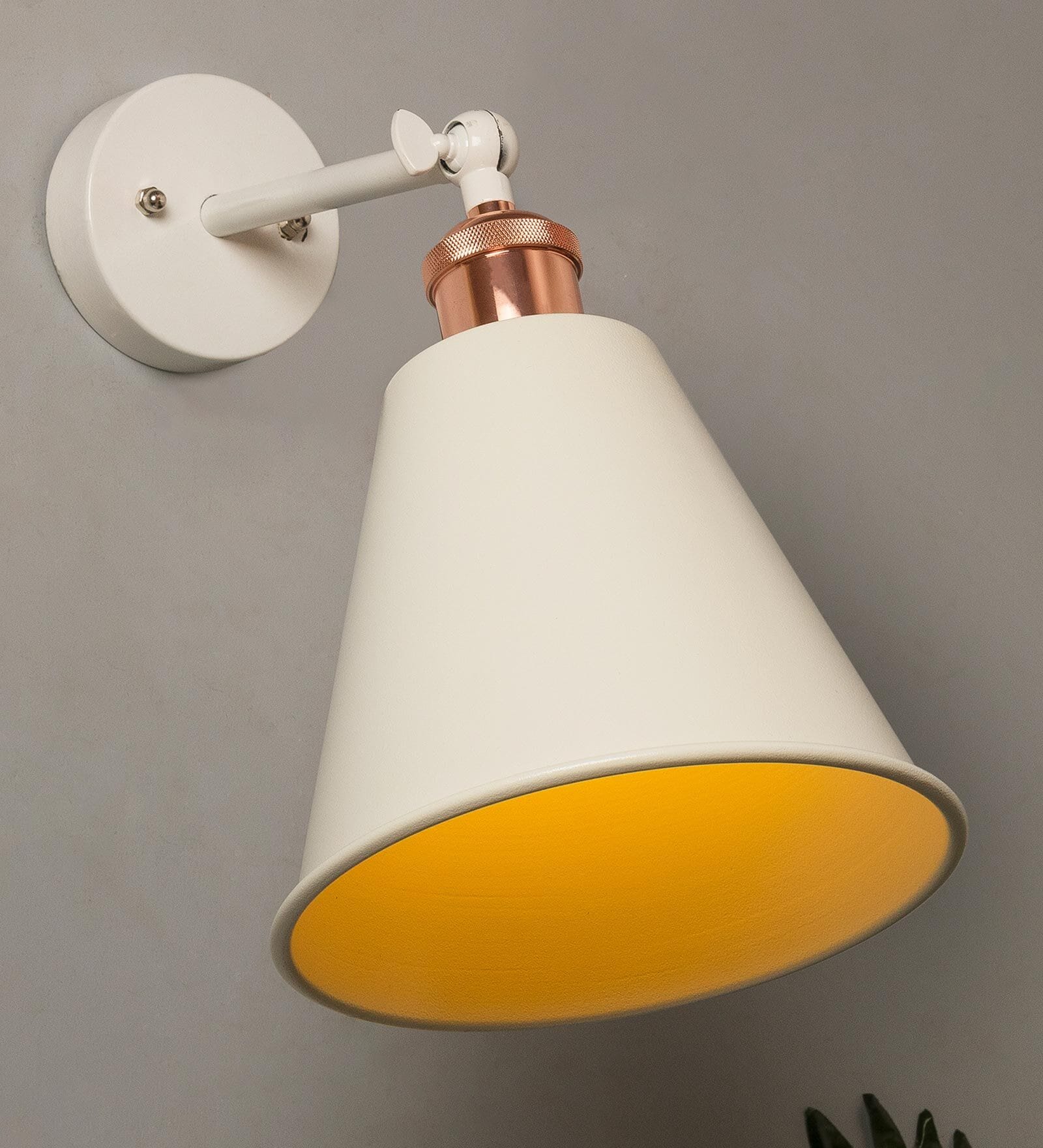 Premium White Metal Wall Sconces