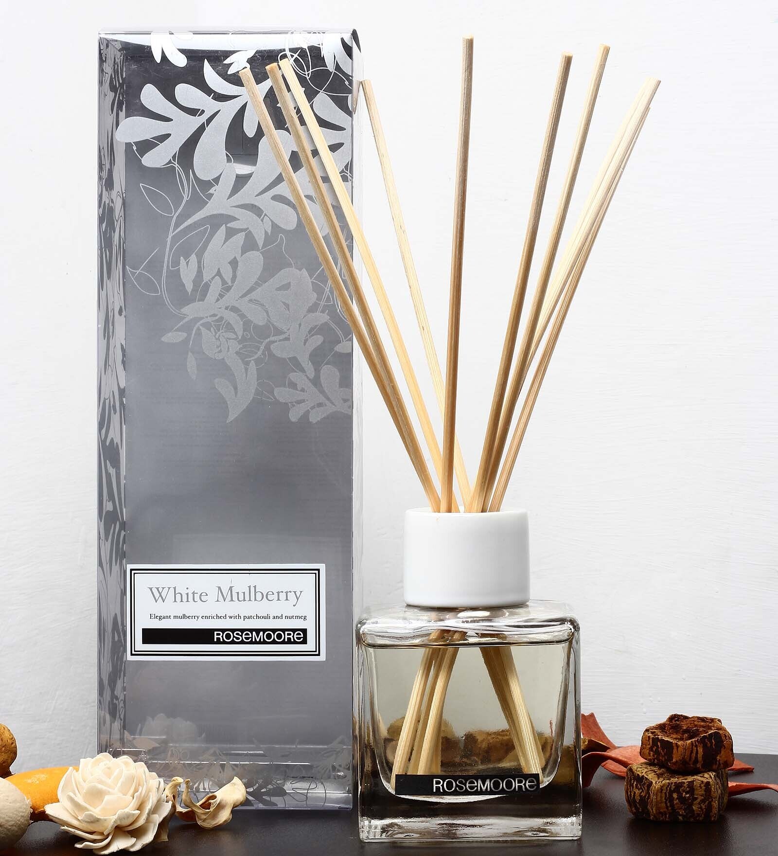 White Mulberry  Scented Reed Diffuser Set