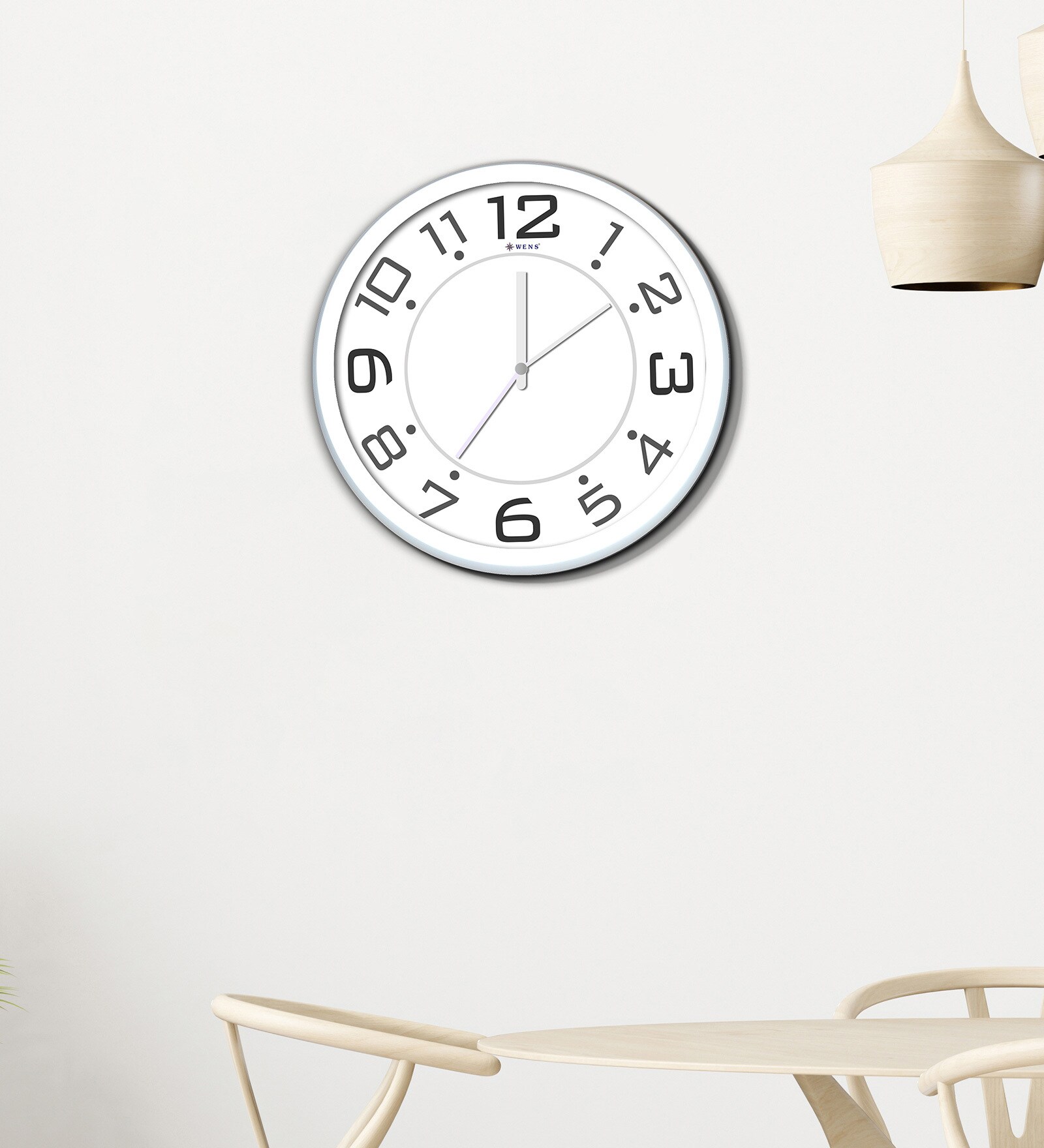 Buy White NonTicking Wall Clock by Wens at 24 OFF by Wens Pepperfry