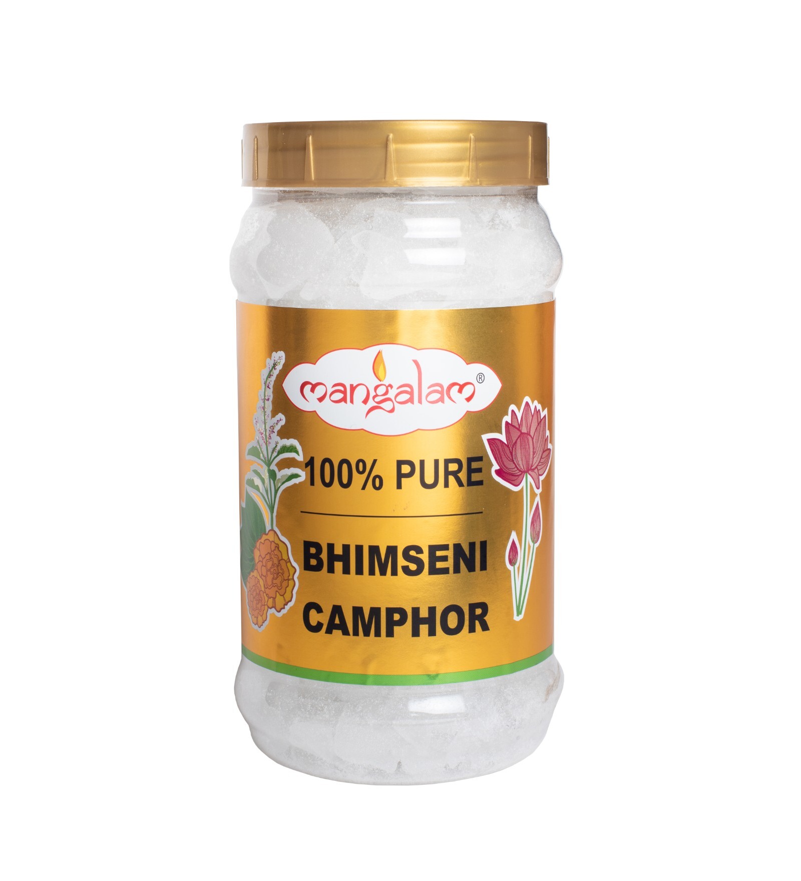 Buy 500 Grams Bhimseni Camphor Jar at 25% OFF by Mangalam | Pepperfry