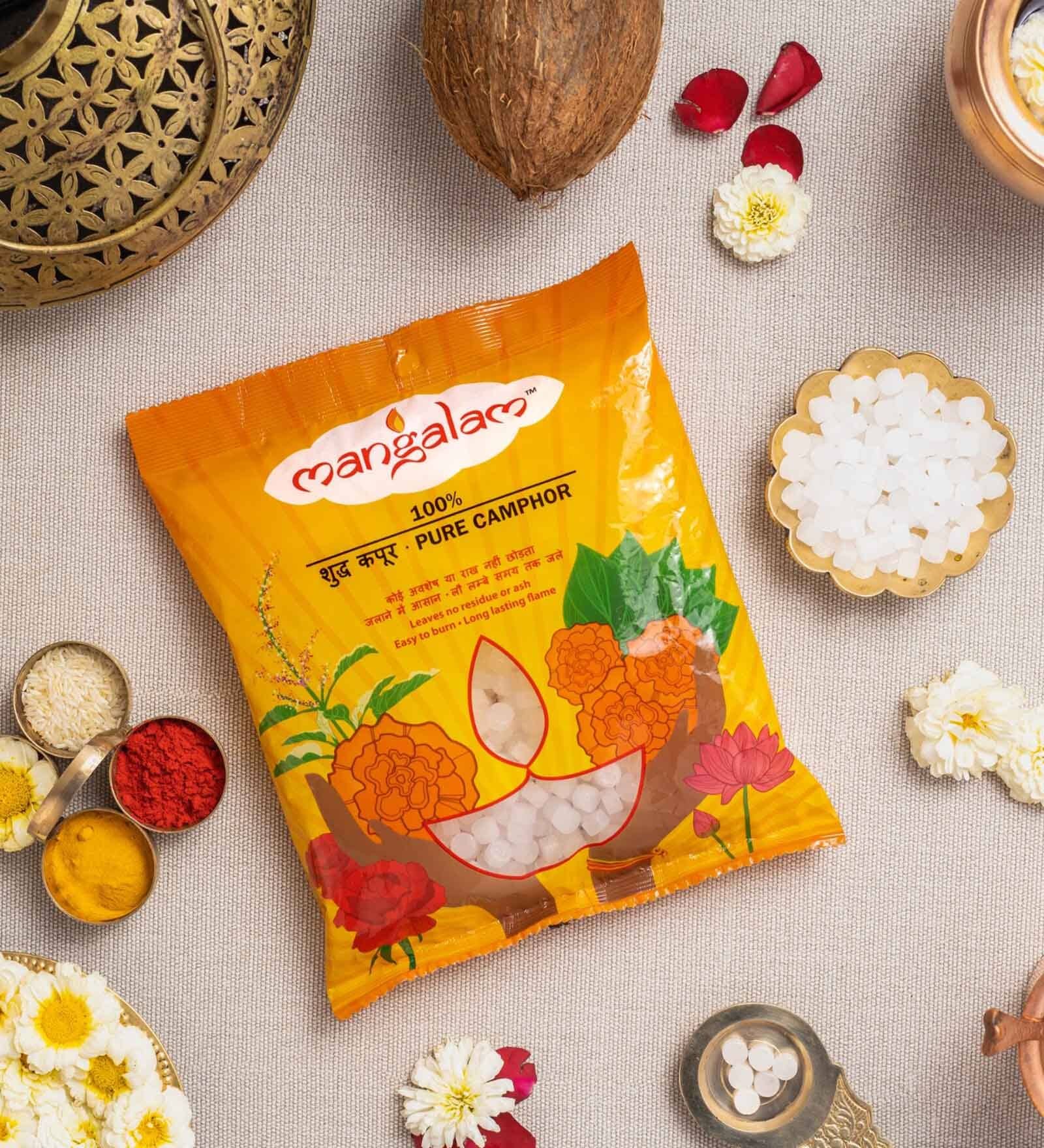 500 Grams Camphor Tablets Pouch