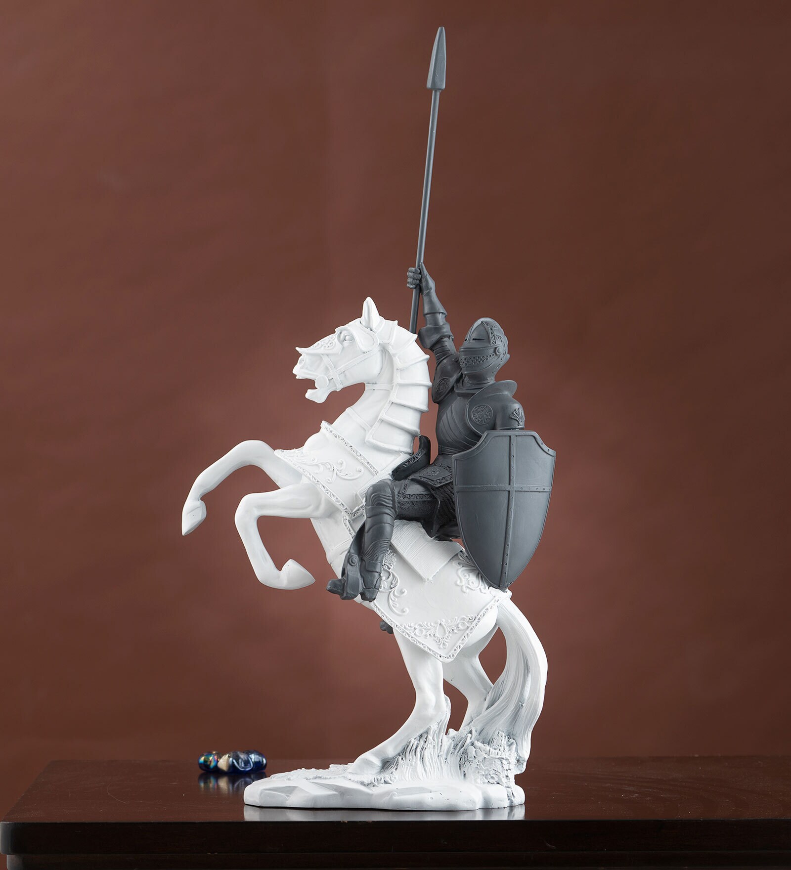 White Resin Table Showpiece