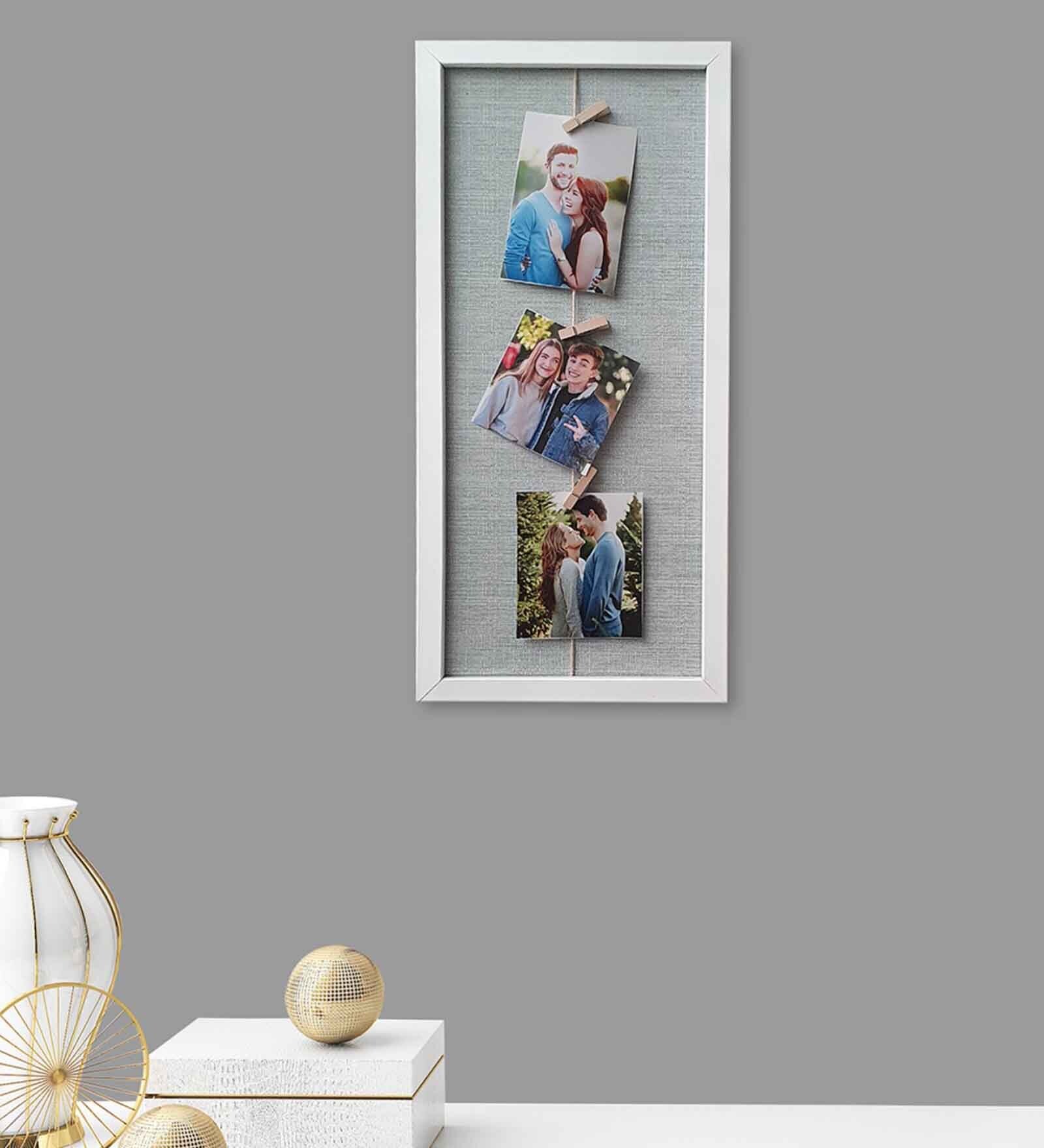 Buy White Synthetic Wood Clip Photo Frames at 11 OFF by Art Street