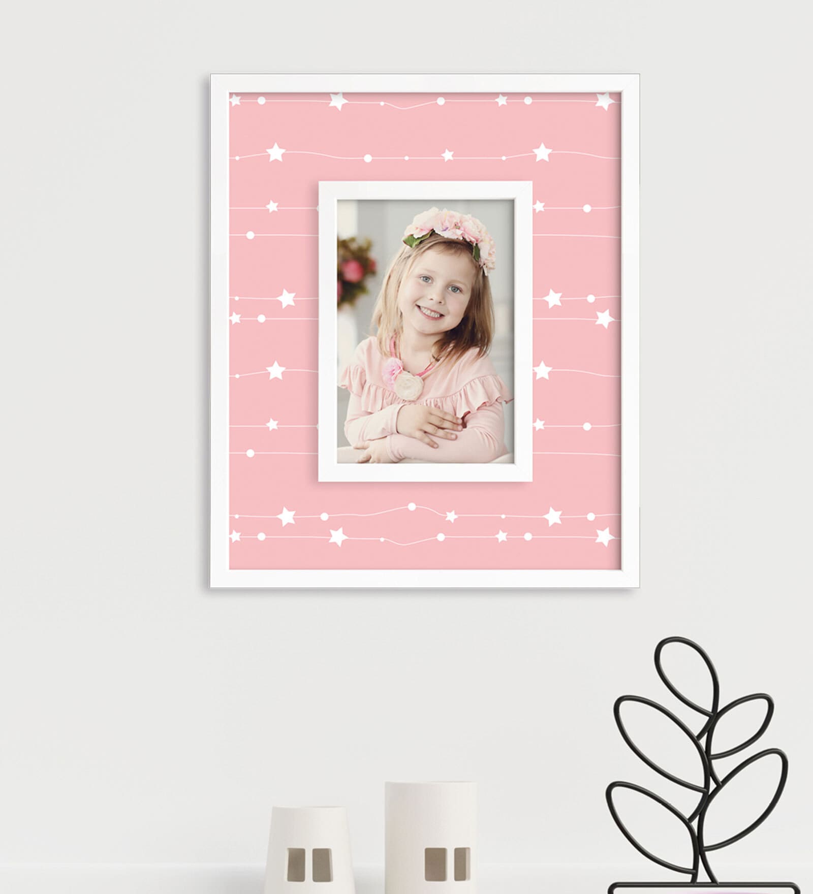 Buy White Wooden Wall Hanging Photo Frame at 4 OFF by Random Pepperfry