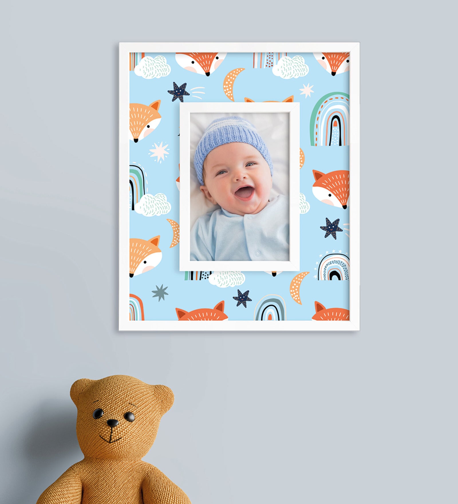 Buy Elania White Wooden WallHanging Photo Frame at 6 OFF by Random