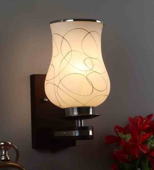 Callam Brown Wood and Iron Wall Sconces by Foziq
