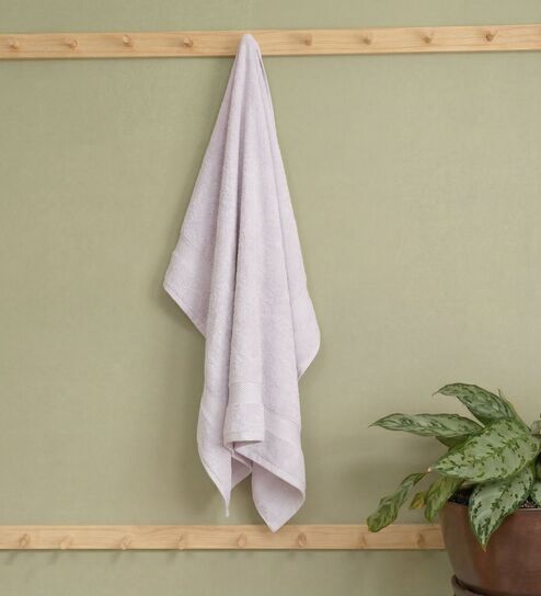 White 100% Cotton 525 Gsm Bath Towel