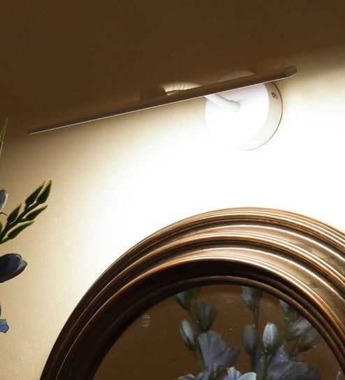 Classic Metal Picture Light (White)
