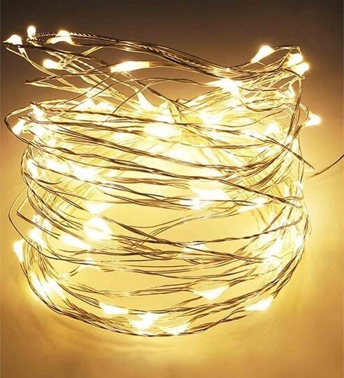 Lyon White and Yellow 10 Meter LED String Light