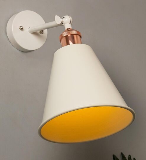 Premium White Metal Wall Sconces