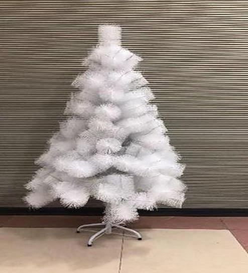 White Plastic Christmas Tree