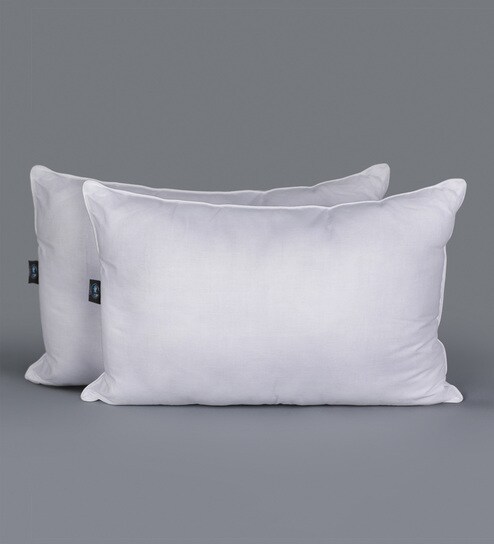 Buy Polyester 24x17 Set Of 2 Pillow Inserts In White By Swhf Online