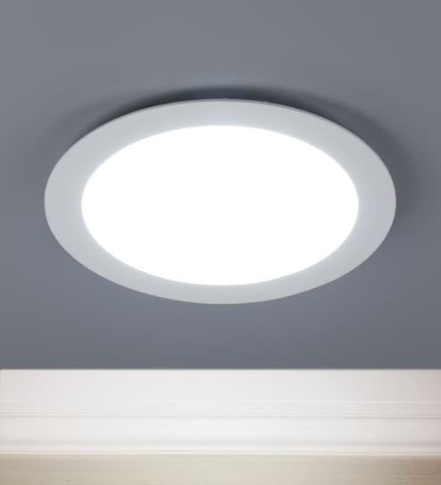 Buy White Polyvinyl Led Panel 18w Round Asc Panel Light By