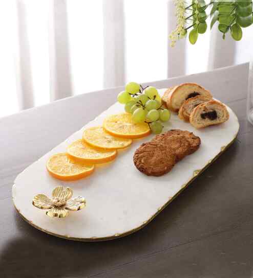White Serving Platter
