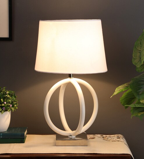 table lamps with white shades