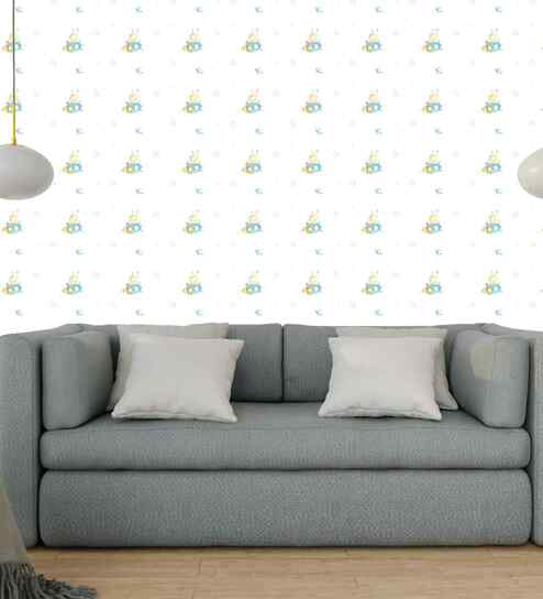 White Smoke Design Wallpaper