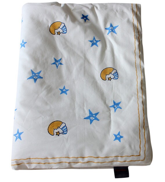 moon and stars comforter baby